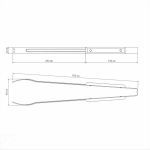 Pegador de Carne Para Churrasco 43cm - Tramontina
