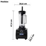 Blender Liquidificador Alta Rotação 2 Litros Bl767 - Metvisa