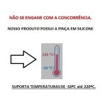 Pegador de Silicone Com Cabo de Inox 27Cm - Ke Home