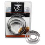 Jogo de 3 Cortador Redondo Inox - Ke Home