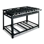 Fogão Industrial 6 Bocas 3D/3S Baixa Pressão P5 G30x30 Standart - MR Fogões