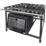 Forno Baixa Pressão Para Embutir de Porta de Vidro 4B e 6B 30x30 85 Litros - Mr Fogões