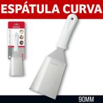 Espátula Curva 90mm Inox - Hauskraft