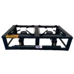 Fogão Industrial De Mesa 2 Bocas Alta Pressão P3,5 G20x20 - MR Fogões