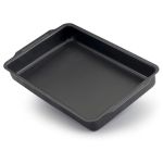 Assadeira Retangular Alta Antiaderente N°4 Tradicional Black - Nacional