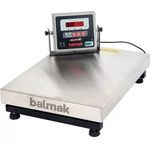 Balança Plataforma 300Kg Bk-300i1b Em Aço Inox Com Bateria - Balmak