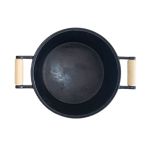 Panela de Ferro Fundido Com Alça de Madeira N°24 - Rig