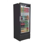 Refrigerador 410 Litros Vertical Porta de Vidro Exposito 127v Preta - Frilux