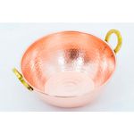 Tacho de Cobre 5L com Alça de Bronze 