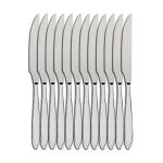 Faca de Mesa Churrasco Monaco Light Inox - Ad Importação Ref.AD0227