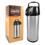 Garrafa Térmica Mônaco 2,5 Litros Inox - Unitermi