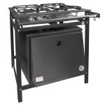 Forno Baixa Pressão Para Embutir de Porta Pintada 2B e 3B 30x30 52 Litros - Mr Fogões