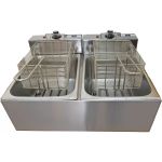 Fritadeira Elétrica de 2 Cuba 10 Litros 220v - Stevan