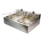 Fritadeira Elétrica de 2 Cuba 10 Litros 220v - Stevan