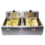 Fritadeira Elétrica de 2 Cuba 10 Litros 220v - Stevan