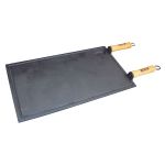 Chapa Para Churrasqueira de Ferro Fundido 25x45cm - Rig Ref.0596