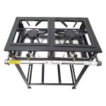 Fogão Industrial 2 Bocas Alta Pressão P5 G30x30 Standart - MR Fogões