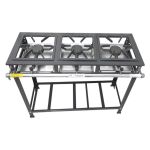 Fogão Industrial 3 Bocas Alta Pressão P5 G30x30 Standart - MR Fogões