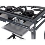 Fogão Industrial 2 Bocas 1S/1D Baixa Pressão P5 G30x30 Standart - MR Fogões