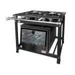 Forno Baixa Pressão Para Embutir de Porta de Vidro 2B e 3B 30x30 52 Litros - Mr Fogões