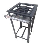 Fogão Industrial 1 Boca Dupla Baixa Pressão P5 G30x30 Standart - MR Fogões