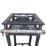 Fogão Industrial 1 Boca Dupla Baixa Pressão P5 G30x30 Standart - MR Fogões