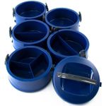 Marmita Térmica Milão Quíntuplo Azul - Unitermi