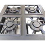 Fogão Industrial 4 Bocas Duplos Baixa Pressão P7 G30x30 Tradicional - MR Fogões