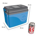 Caixa Térmica Floripa 30 Litros Azul - Uniterme