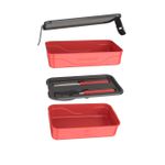 Marmita / Organizador Fit California 1,3L Vermelho - Unitermi