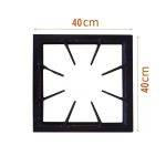 Fogão Industrial 6 Bocas 3S/3D Baixa Pressão P8 G40x40 Luxo - MR Fogões