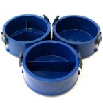 Marmita Térmica Milão Triplo Azul - Unitermi