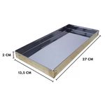 Estufa Quente Elétrica 10 Bandejas Dupla Vitrine Expositor Inox - Titã