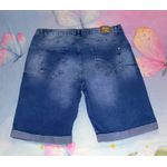 bermuda jeans clássica