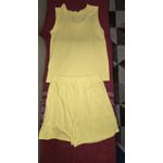 conjunto primaveril amarelo