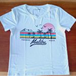 T-Shirt Viscose Estampada - Branca 