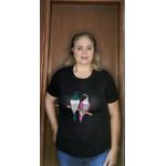 T-SHIRT COM APLICAÇOES