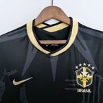 Camiseta Seleção Brasileira Preta Cacto 