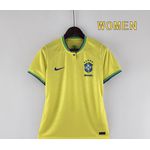 Camiseta Seleção Brasileira Amarela - Copa 2022 - Feminina