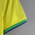 Camiseta Seleção Brasileira Amarela - Copa 2022 - Feminina