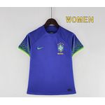 Camiseta Seleção Brasileira Azul - Copa 2022 - Feminina