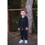 CAMISETA POLO - PRETO