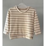 BLUSA MOLETINHO RECICLADO - LISTRAS BEGE