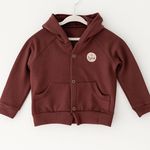 BLUSA MOLETOM CANGURU - MARROM