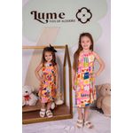 VESTIDO ESTAMPADO - FLORAL TUCANO