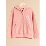 BLUSA MOLETOM CANGURU - ROSA