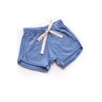 SHORT SUEDINE - AZUL