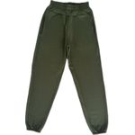 CALÇA MOLETOM ADULTO - VERDE ESCURO 