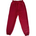 CALÇA MOLETOM ADULTO - VERMELHO 