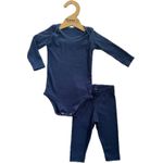 CONJUNTO CALÇA E BODY - AZUL MARINHO